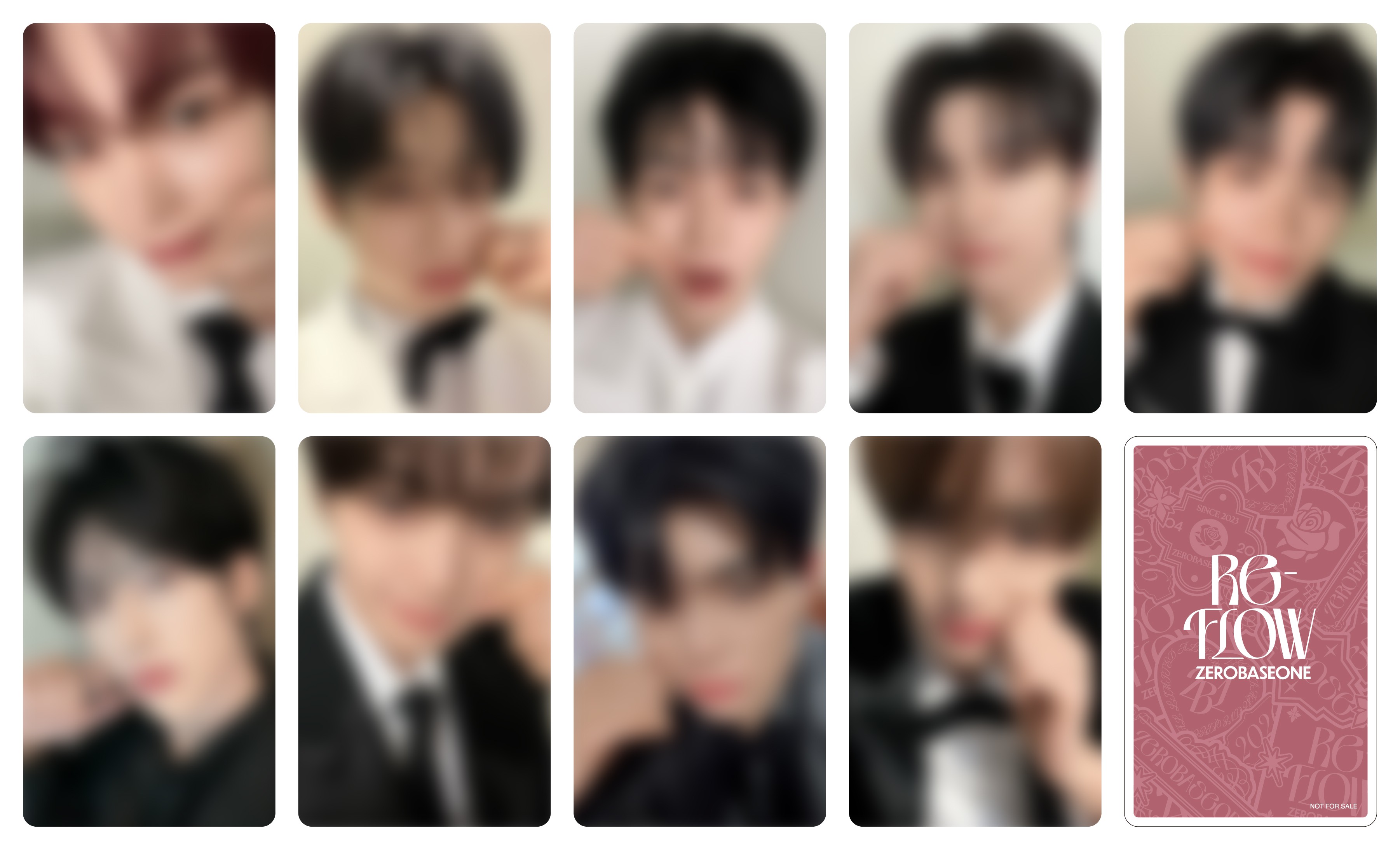 ZEROBASEONE Special Limited Album [RE-FLOW] 日本限定特典付きで予約