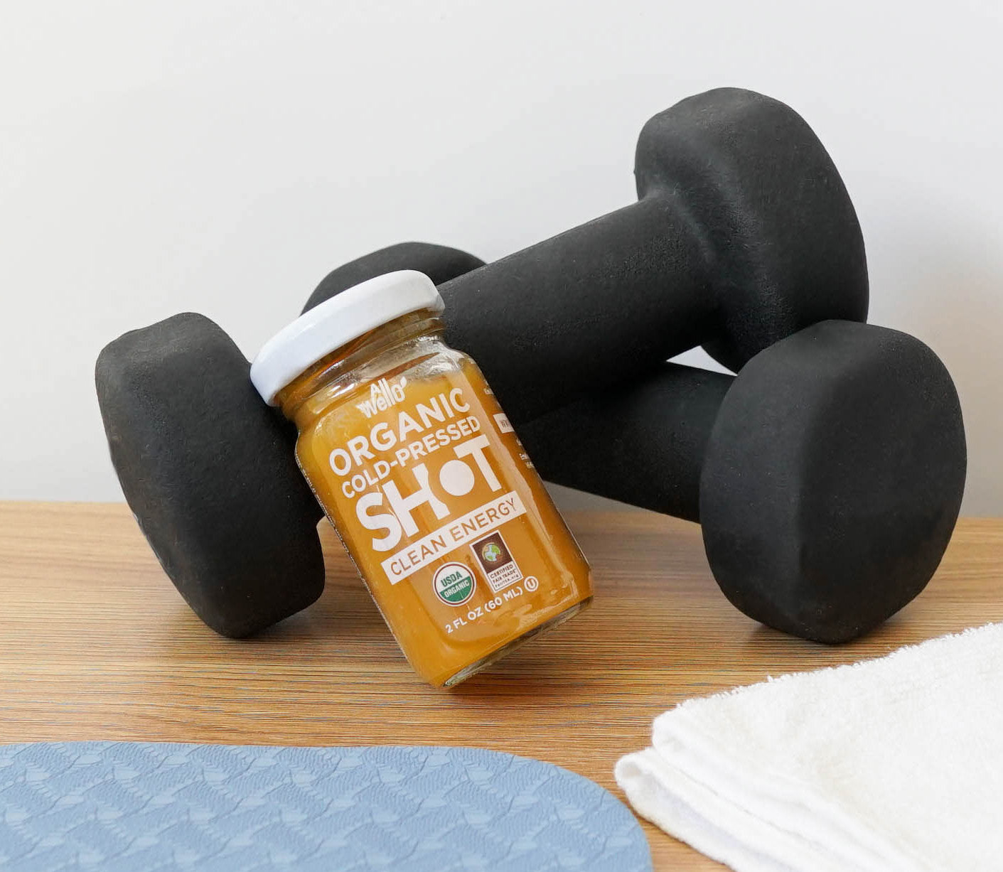 Organic Cold-Pressed Clean Energy Shot - 6 or 12 PK – AllWellO