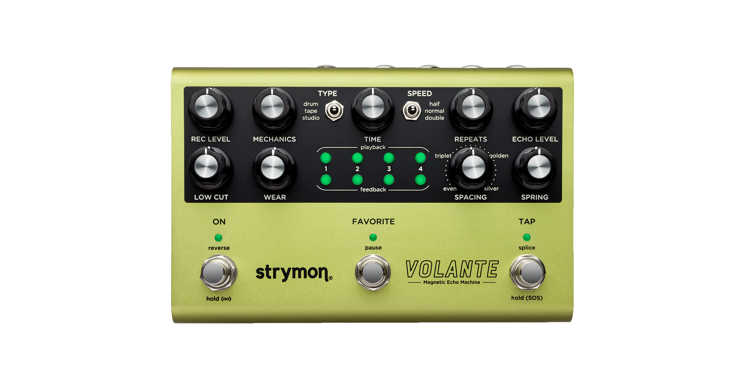 strymon | VOLANTE | マグネティック・エコー・ディレイ | 製品情報