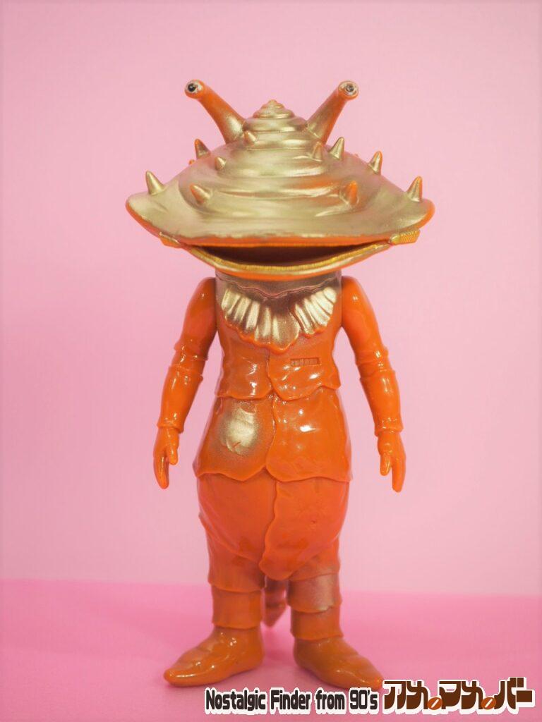 ウルトラ怪獣シリーズ バンダイ 1983年製 カネゴン 茶色成型色