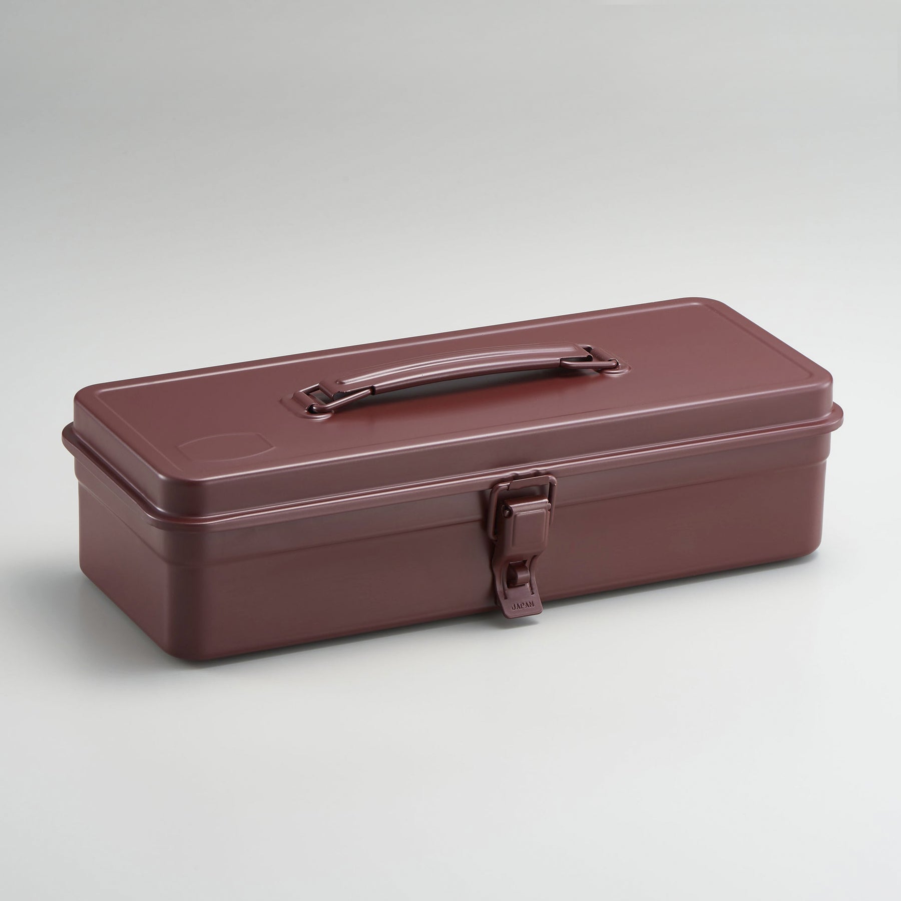 Toyo Steel Toolbox with Top Handle and Flat Lid, style T-320