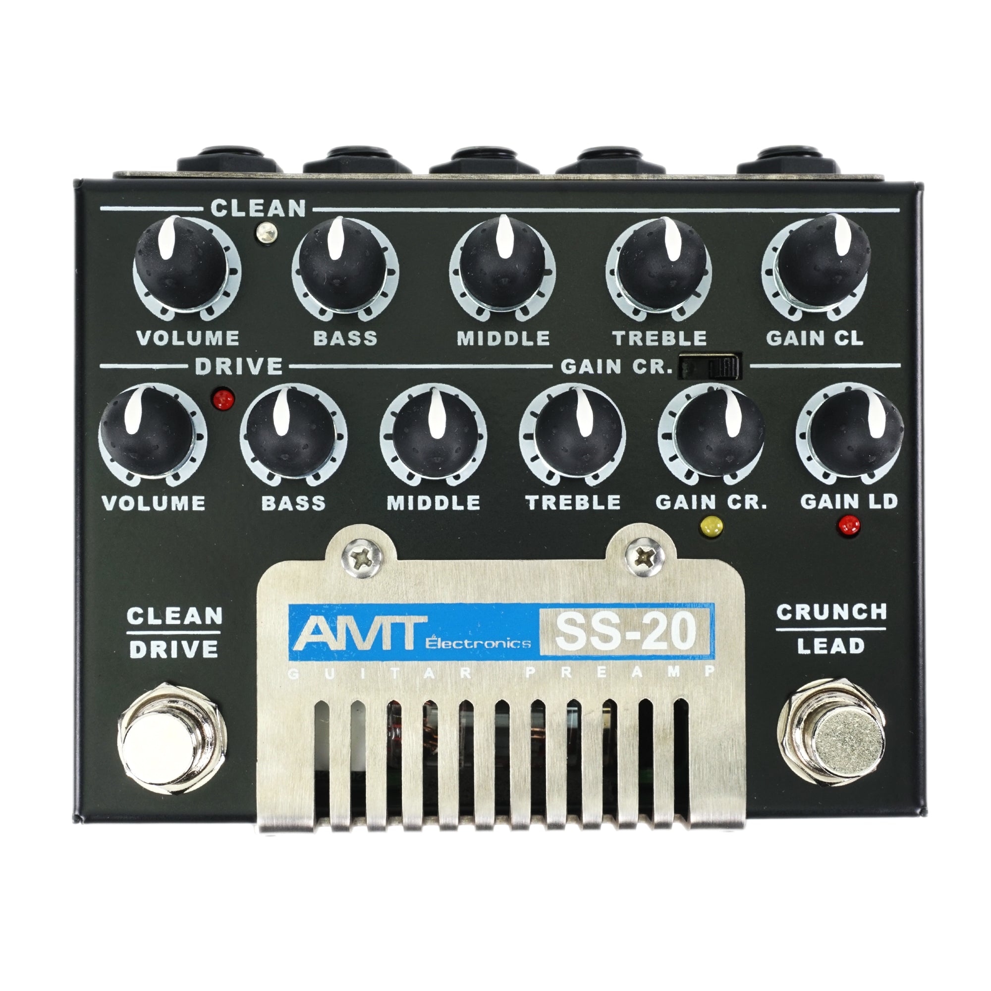 AMT SS-20 — Studio Series 3-channel Tube Guitar Preamp (+ power