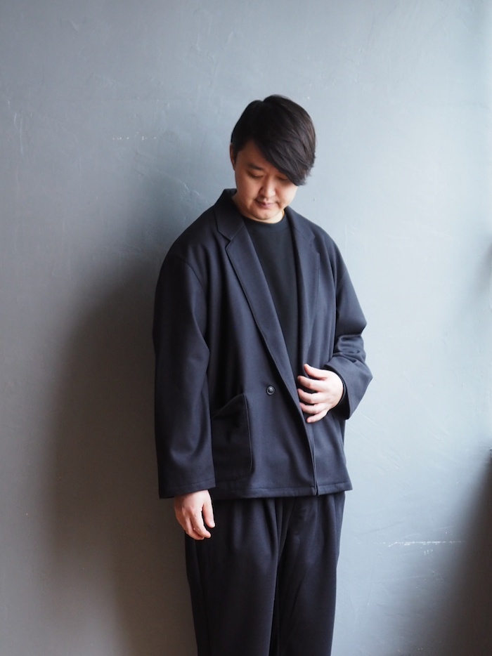 Still By Hand(スティルバイハンド) ウールジャージージャケット