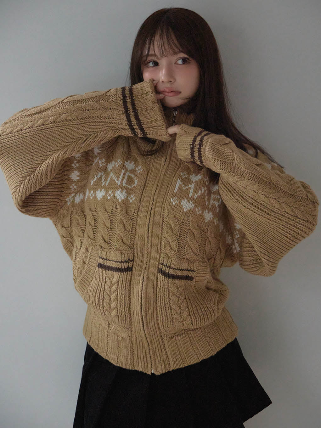 andmary アンドマリー Flora knit tops - andmary アンドマリー