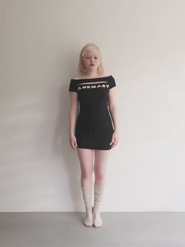 ANDMARY】Mary heart skirt