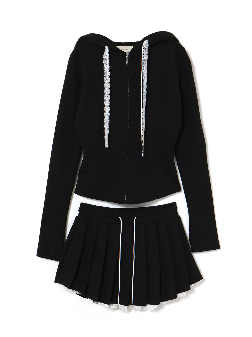 ANDMARY】Mimi lace hood set up