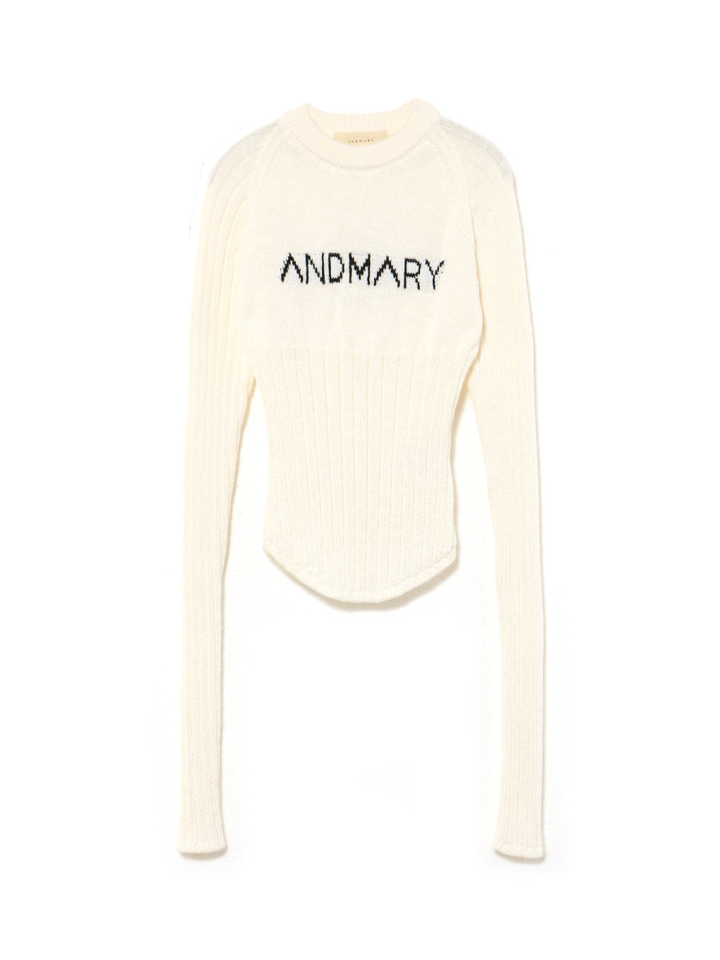 ANDMARY】Mary logo knit tops