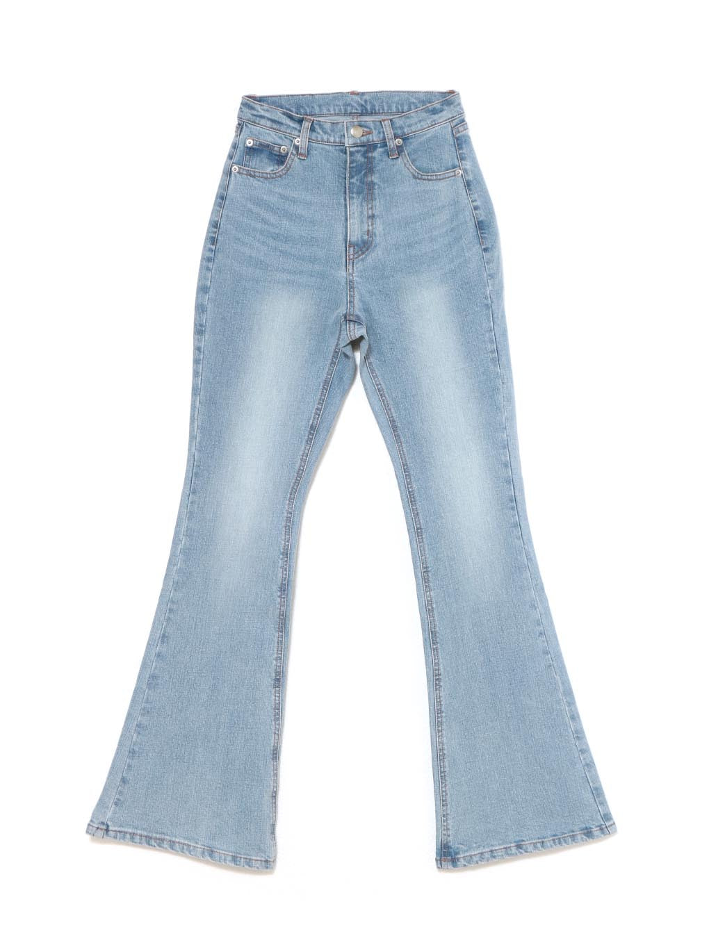 ANDMARY】Mary logo flare denim