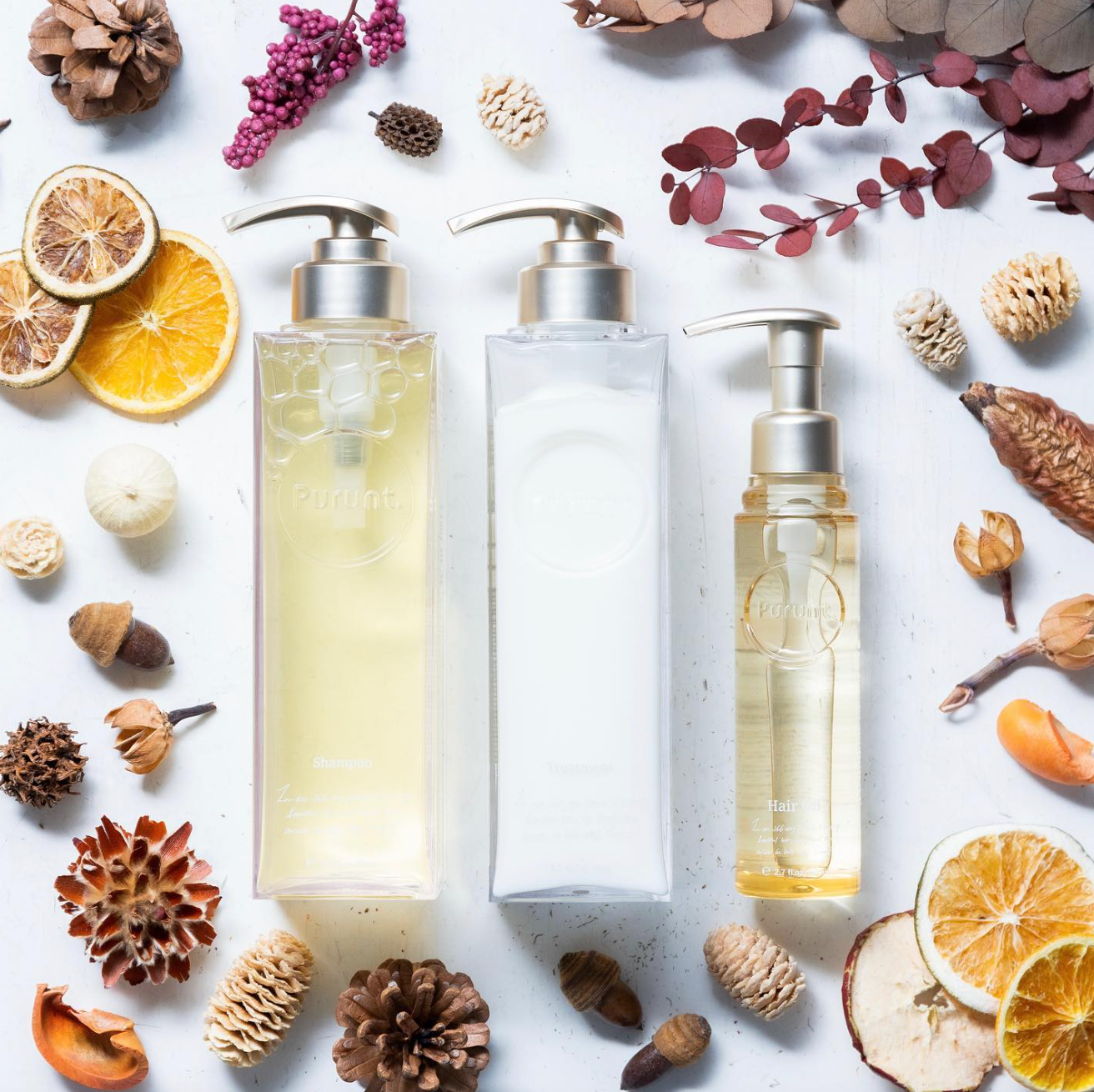 ボトルセット+ヘアオイル】プルント モイストリッチリペア美容液