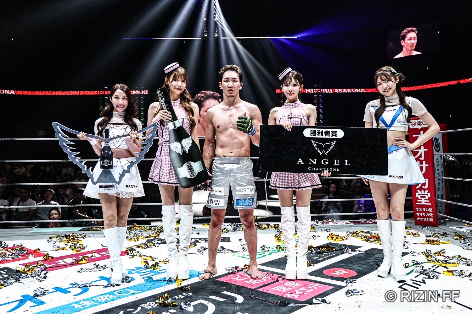 超RIZIN.4 真夏の喧嘩祭り』に協賛 | ANGEL CHAMPAGNE