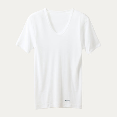 アサメリー U首Tシャツ ｜ ANGLE-アングルオンラインショップ