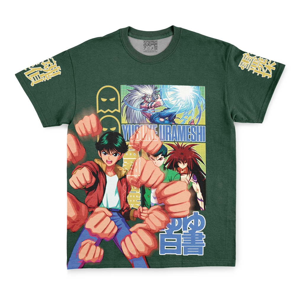 Yusuke Urameshi V3 Yuyu Hakusho Streetwear T-Shirt | Anime Ape