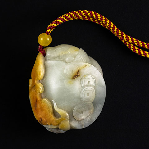 和田玉 珍しい亀龍 GK129 | 和田玉・天珠販売 アンティークキャス