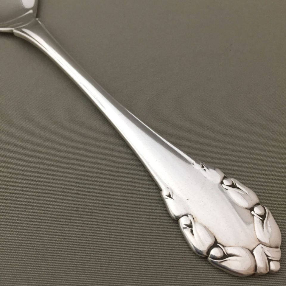 ジョージ・ジェンセン「“Rose” ジャムスプーン 長さ14cm