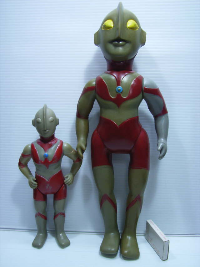 レア☆ブルマァク ウルトラマン ソフビ人形 特大 37．5cm 当時物
