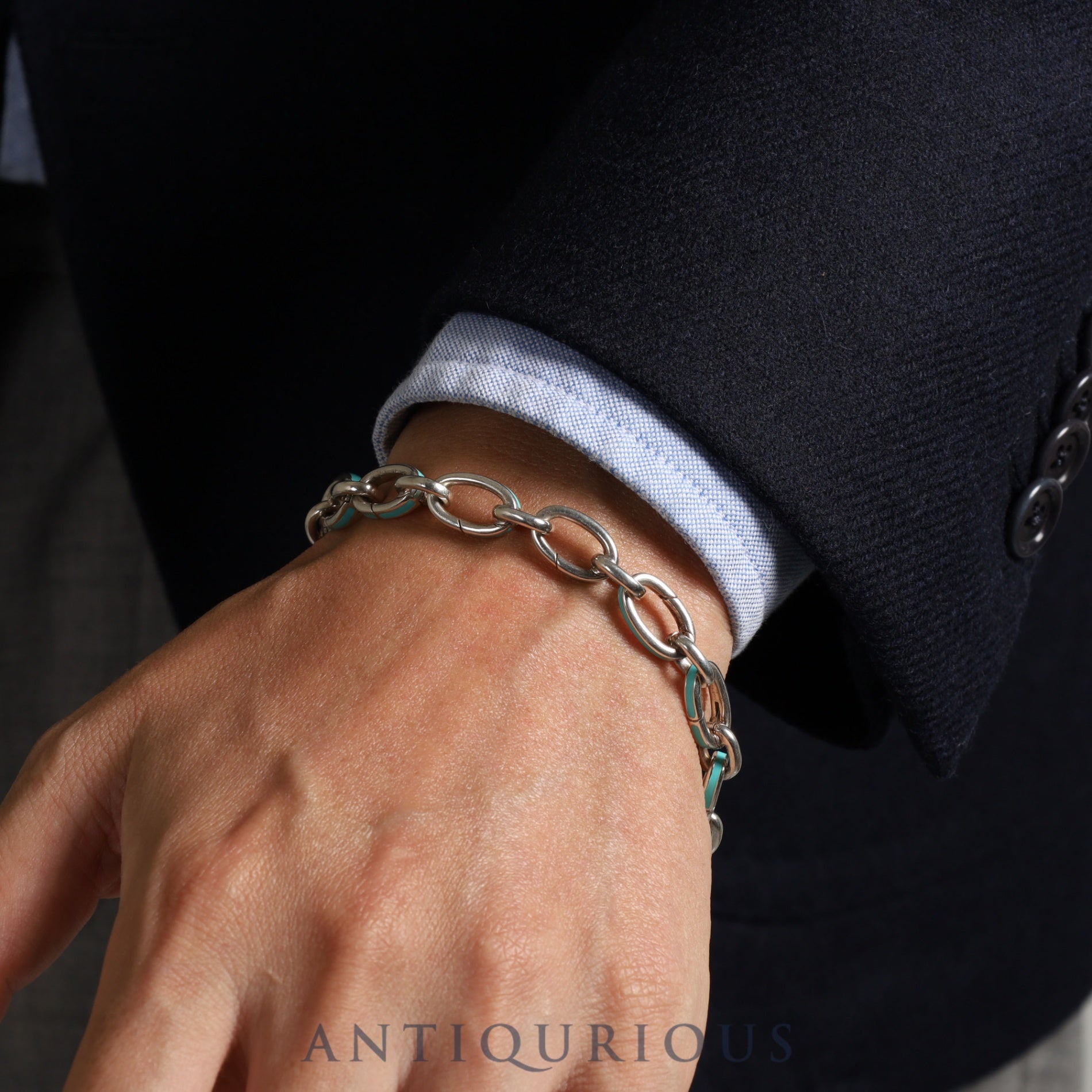 Tiffany bracelet clasping link SV925/enamel bag | 東京銀座の