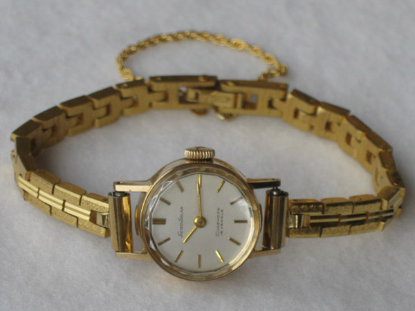 JA-0233| セイコー ソーラー 18K レディース 19石 手巻き SEIKO SOLAR