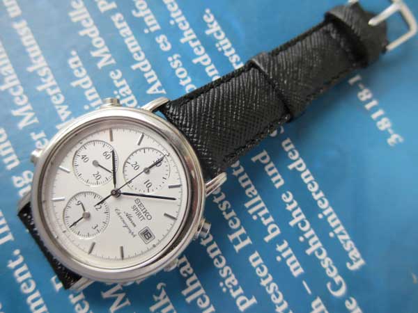 セイコー SPIRIT クロノグラフ&アラーム クォーツ 7T32-7000 希少絶版