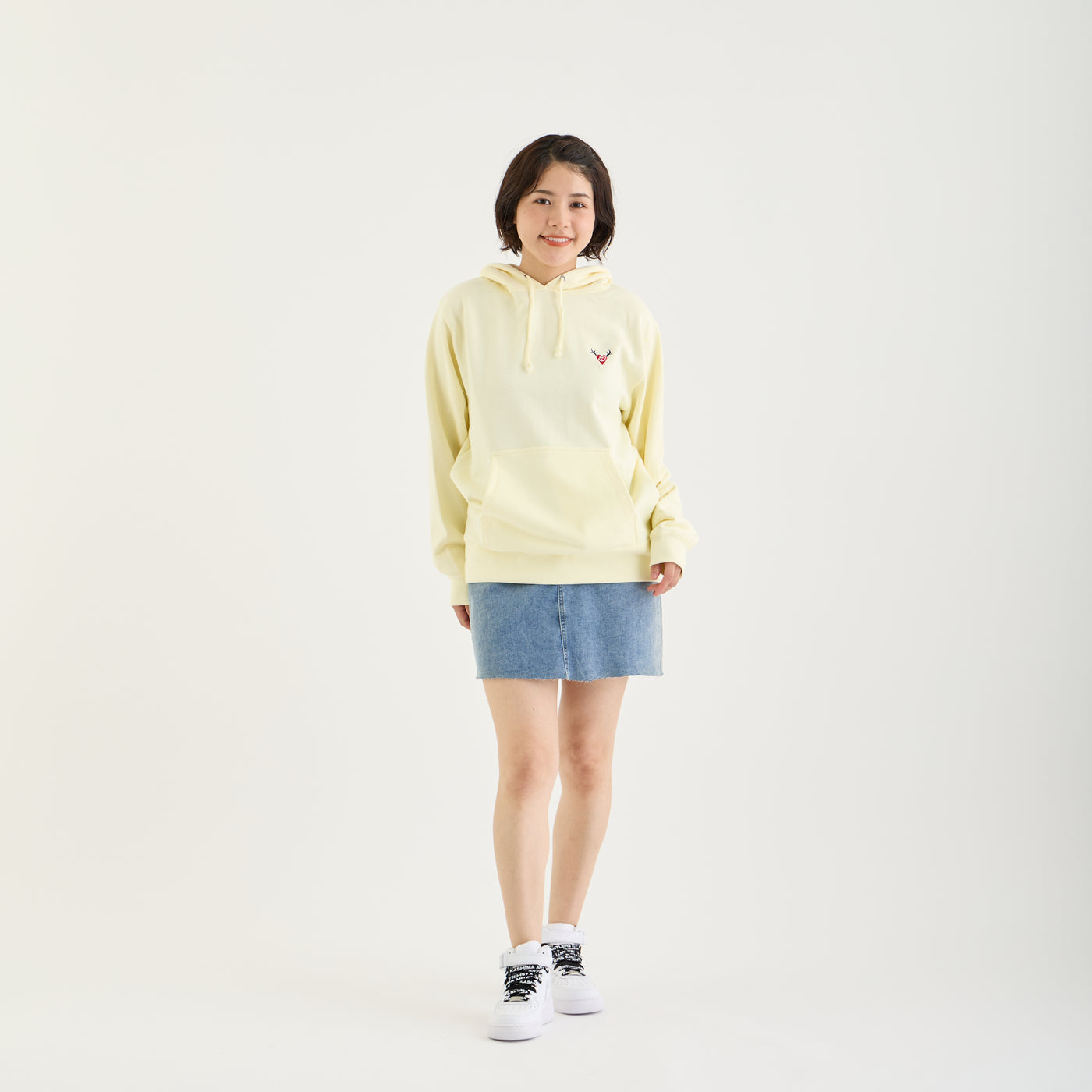 tsuno heart プルオーバーパーカー（FROST YELLOW） – 鹿島