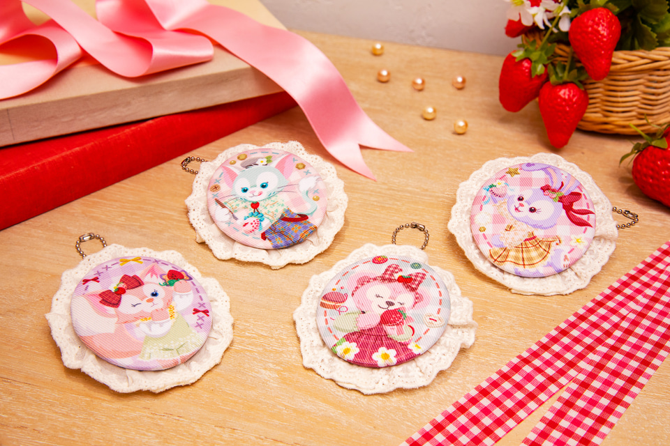 どのコが出るかはお楽しみ！ ダッフィー＆フレンズ、いちご柄の