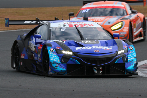 SUPER GT最終戦富士、100号車 RAYBRIG NSX-GT（山本尚貴/牧野任祐組