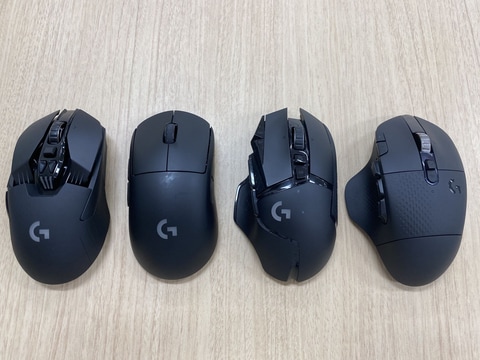 かぶせ持ちの決定版！ ゲーミングマウス「G604」ファースト