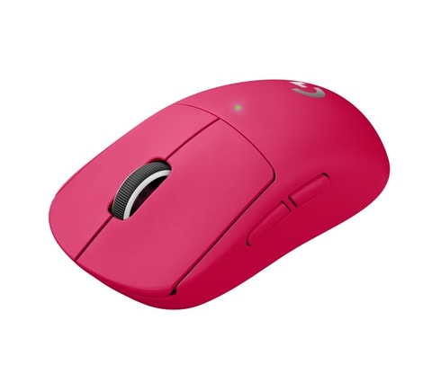 ロジクール、軽量ゲーミングマウス「PRO X SUPERLIGHT」新色マゼンタを