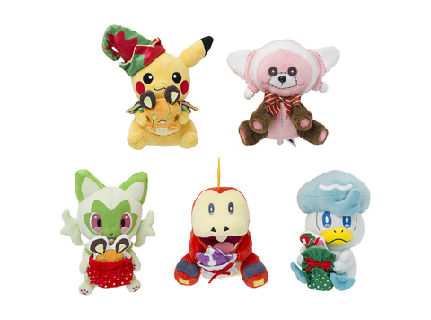 ポケモンのクリスマスグッズ「Pokémon Christmas Toy Factory」が登場
