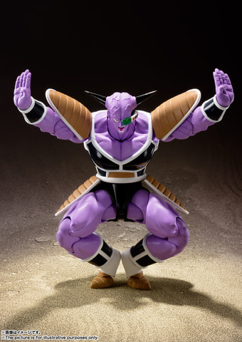 ドラゴンボール」のフリーザ軍エリート部隊隊長「S.H.Figuarts