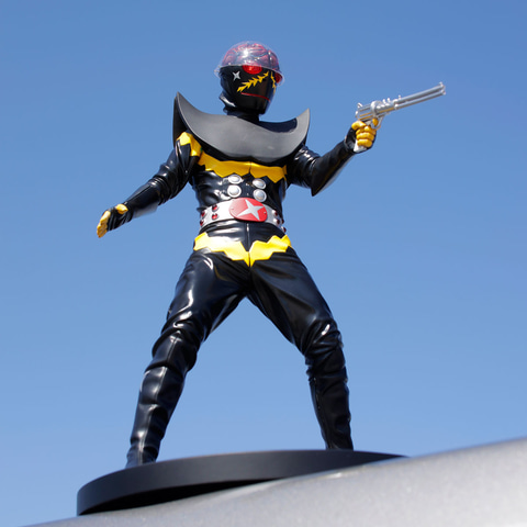 人造人間キカイダー」より、宿敵「ハカイダー」が海洋堂のCharacter