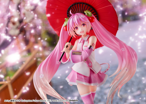 全賞描き下ろしイラストを使用！ タイトーくじ本舗「桜ミク 2nd season