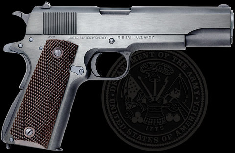 珠玉のミリタリーモデル。ウエスタンアームズ、ガスガン「M1911A1