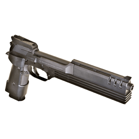 いい腕だ、君、名前は？」 ロボコップの銃・ガスガン「M93R オート9