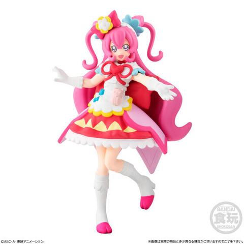 デバプリ」のプリキュアたちが食玩フィギュア化！ 「キューティー