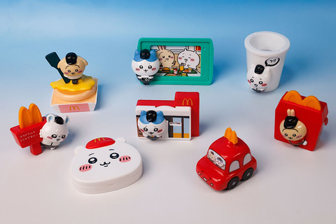 特別企画】ハッピーセット「ちいかわ」を一足先に遊んでみた