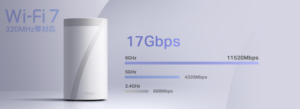 TP-LinkからトライバンドメッシュWi-Fi 7ルーター「Deco BE75」、8.6万