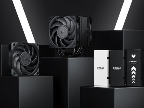 Noctua、液晶ポリマーファン「NF-A12x25 PWM」にブラックカラー。「NH