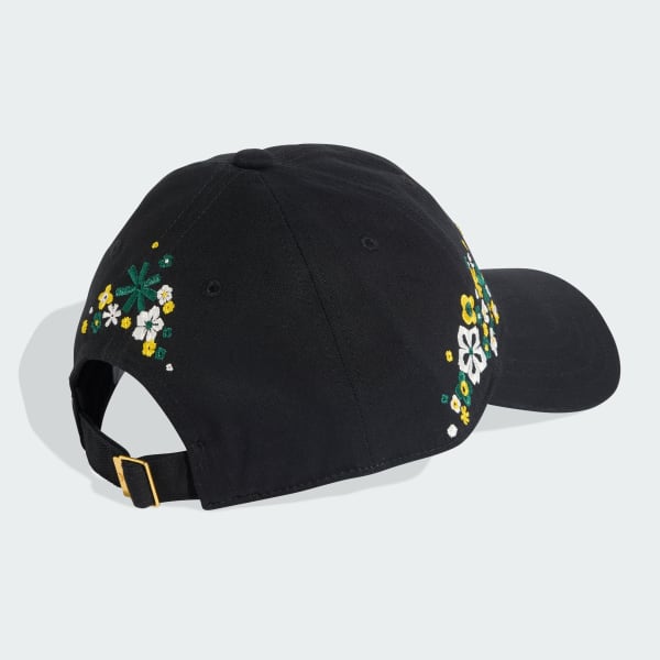 adidas ORIGINALS x LIBERTY LONDON BASEBALL CAP - Black | Free