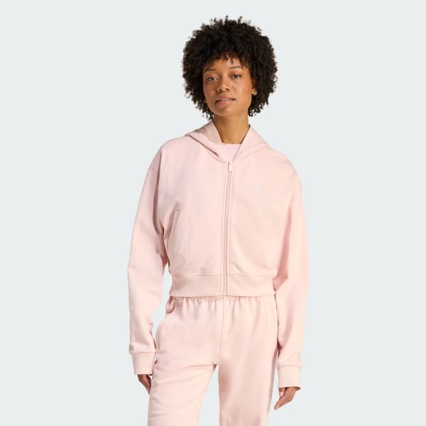 トップス AVENCHUMU frill zip tops pink Tops – AVENCHUMU