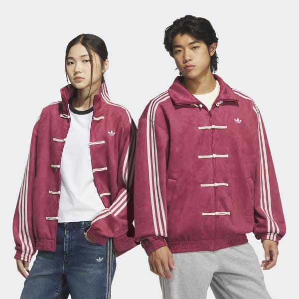 adidas New Chinese Style Track Top - Burgundy | adidas Singapore