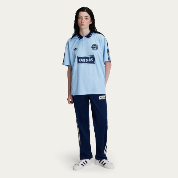 adidas TOUR JACQUARD JERSEY - Blue | Free Shipping with adiClub
