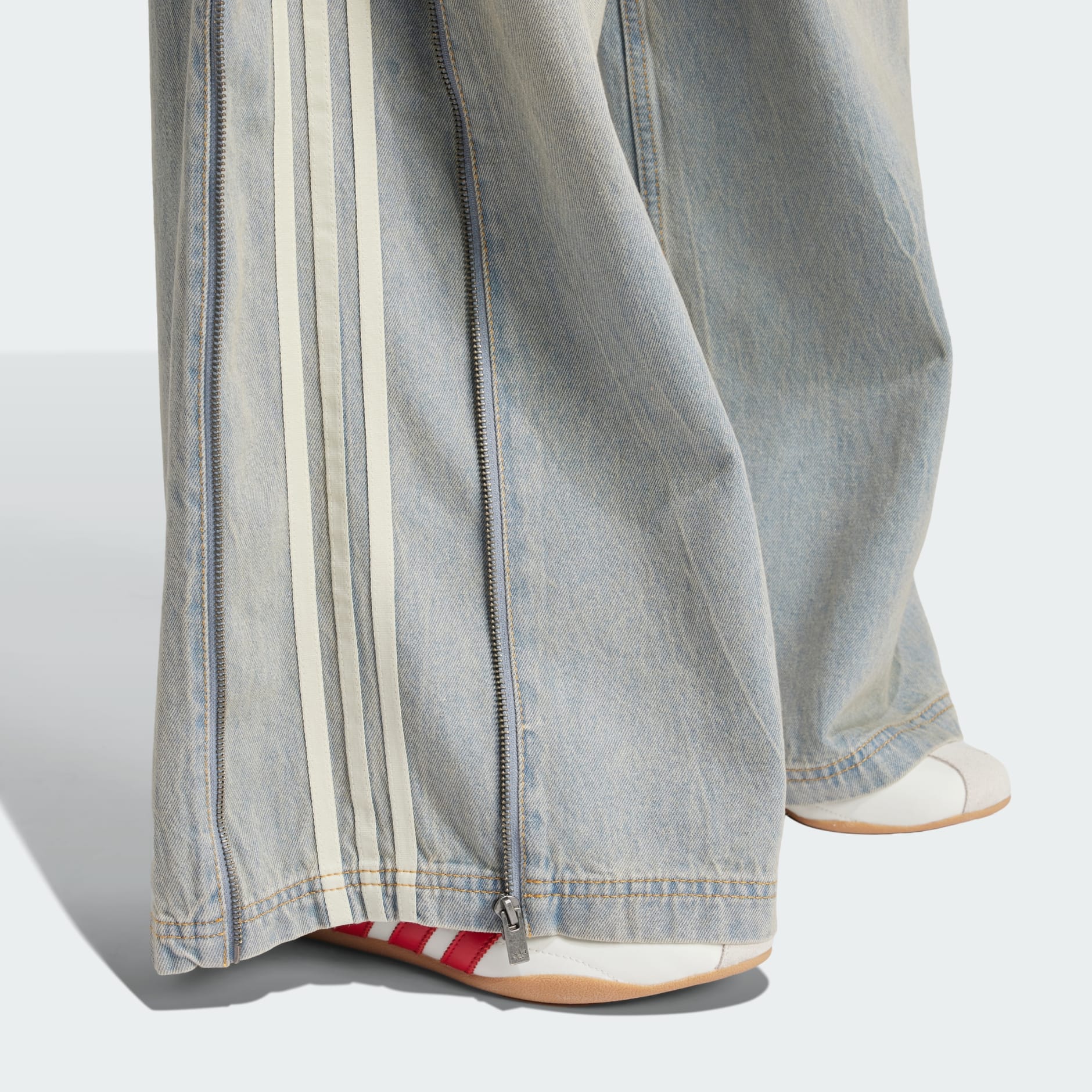 Adilenium Season 3 Zip Washed Denim Pants - Multicolor | adidas