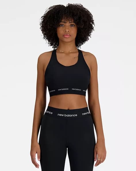 Buy Jet Black Bras for Women by NEW BALANCE Online | Ajio.com