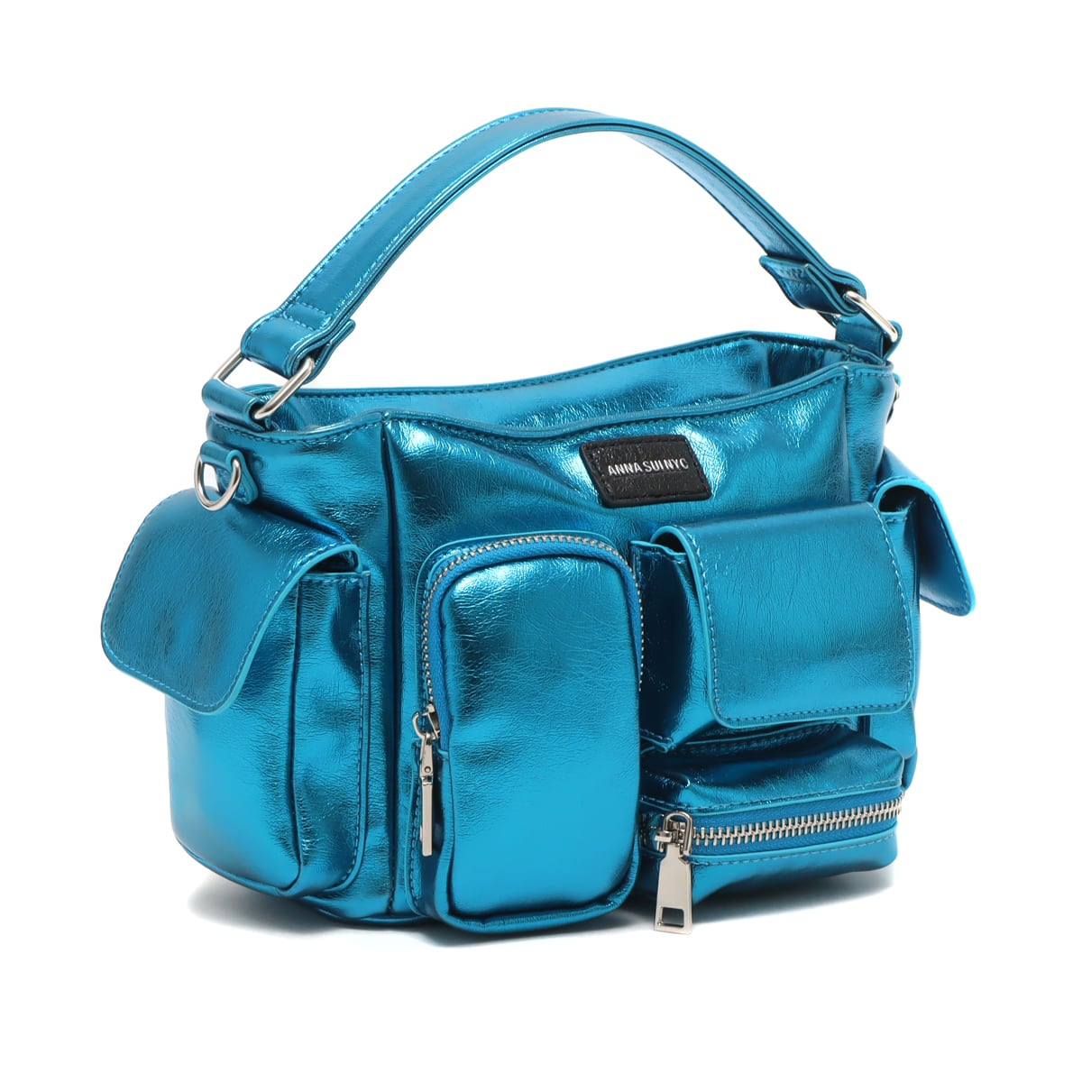 ANNA SUI NYC マルチポケット チビバッグ BLUE 23FA-I（アナスイ
