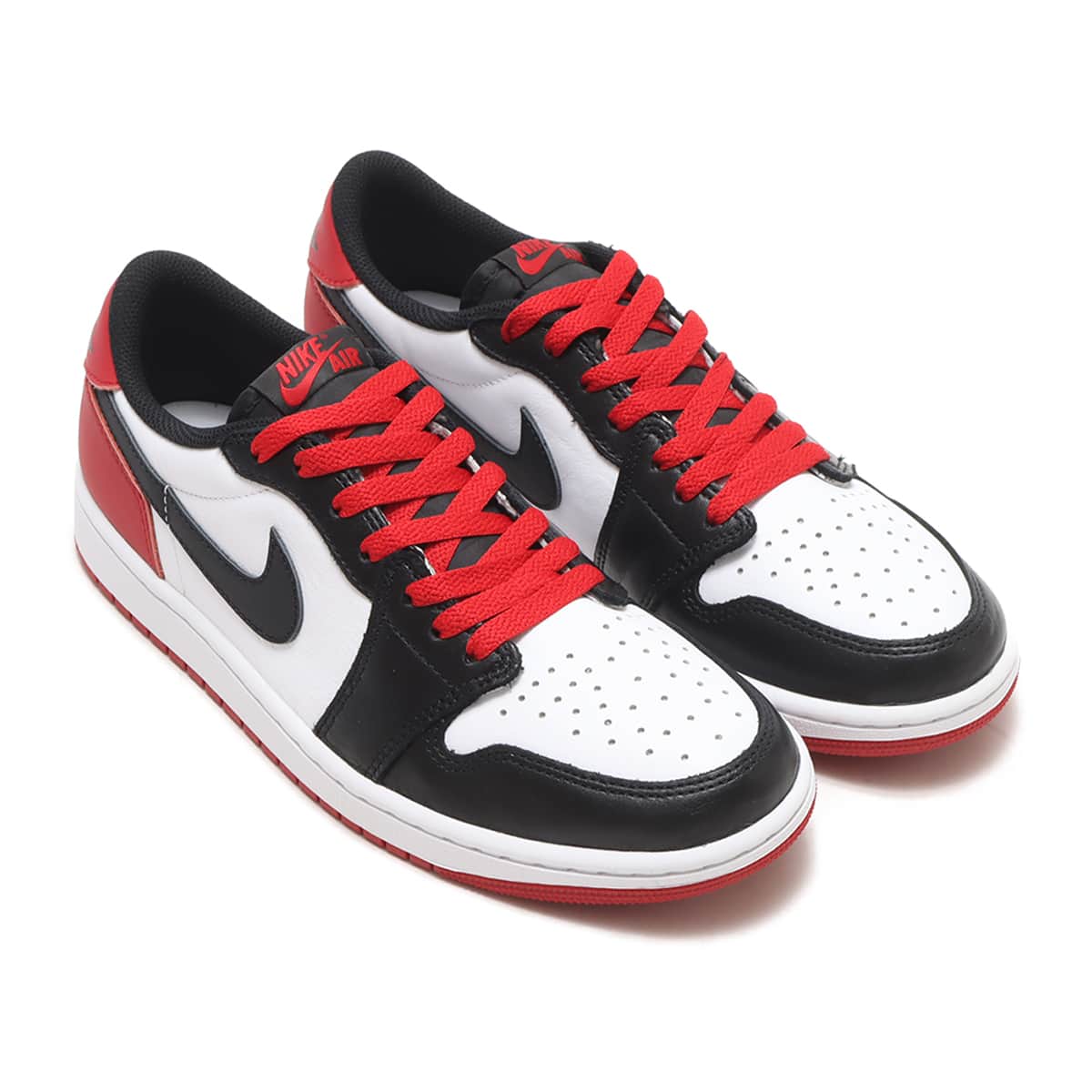 JORDAN BRAND AIR JORDAN 1 RETRO LOW OG WHITE/BLACK-VARSITY RED