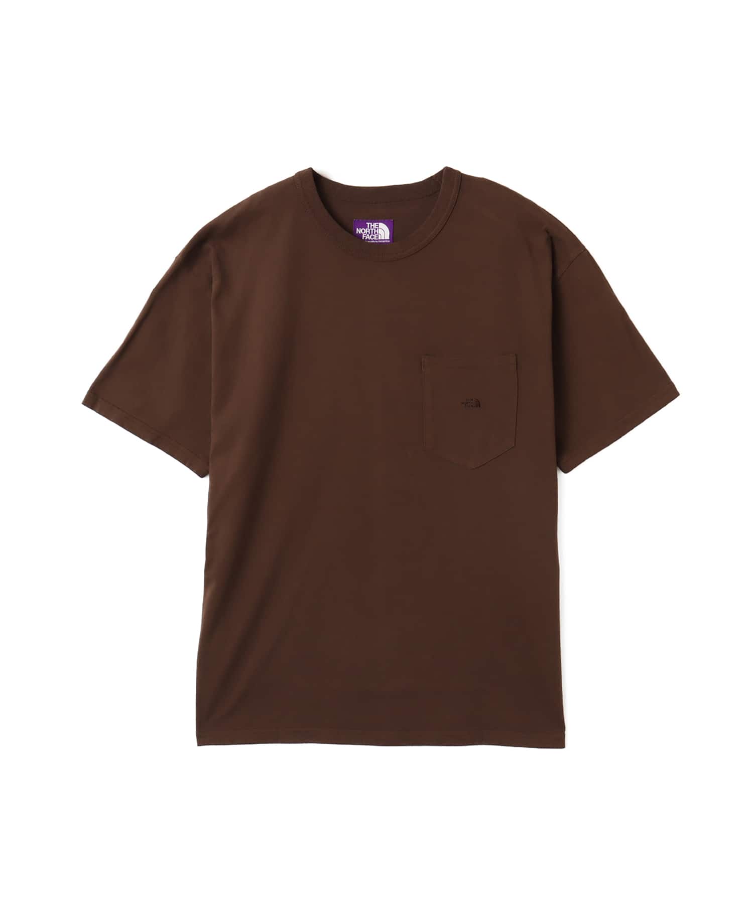 THE NORTH FACE PURPLE LABEL 8oz Field Pocket Tee Brown（ザ ノース