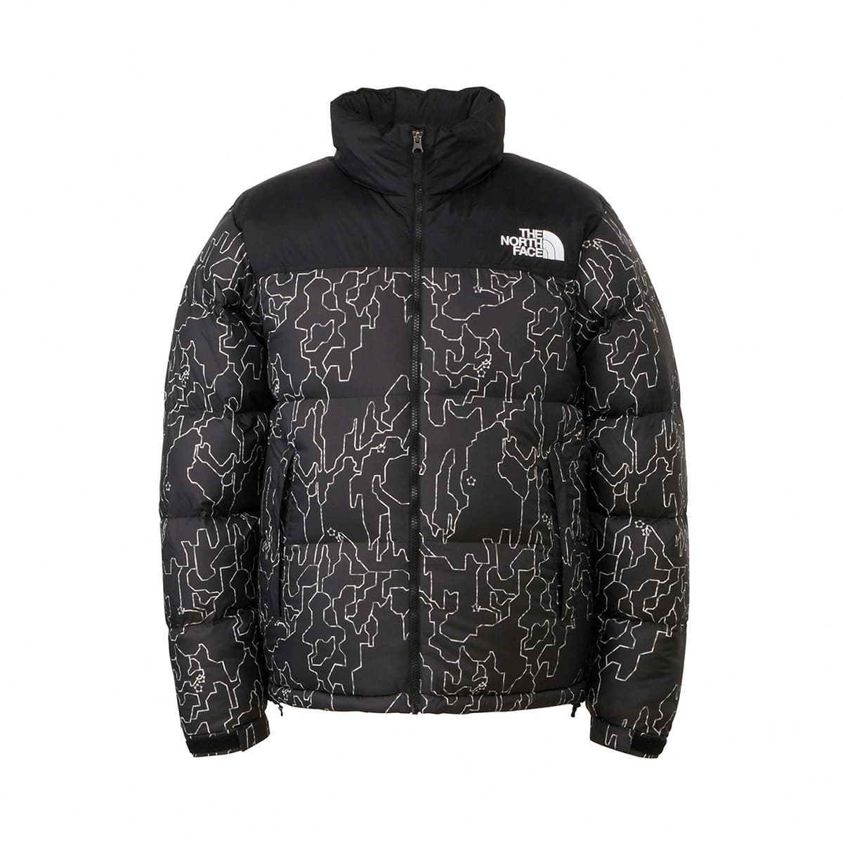 THE NORTH FACE Novelty Nuptse Jacket ブラックツリーバーク （ザ