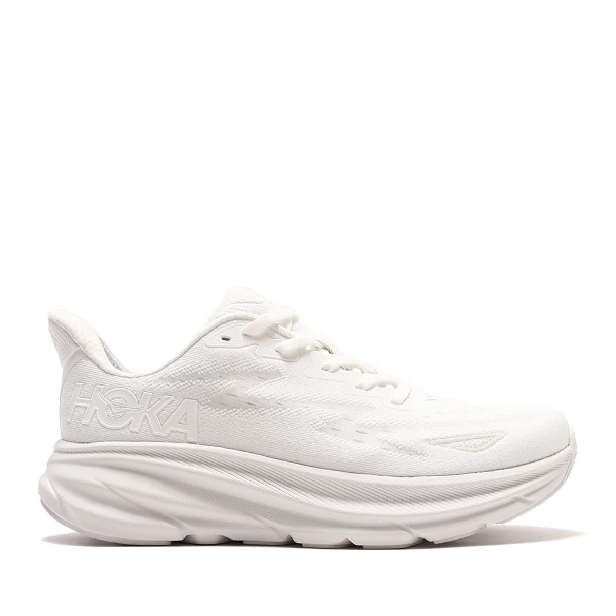 HOKA ONEONE CLIFTON 9 WHITE / WHITE （ホカ オネオネ クリフトン 9