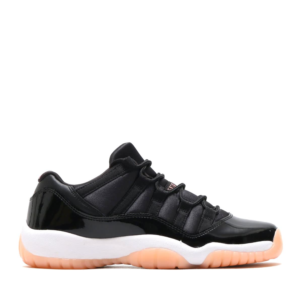 JORDAN BRAND AIR JORDAN 11 RETRO LOW GG BLACK/BLEACHED CORAL-WHITE