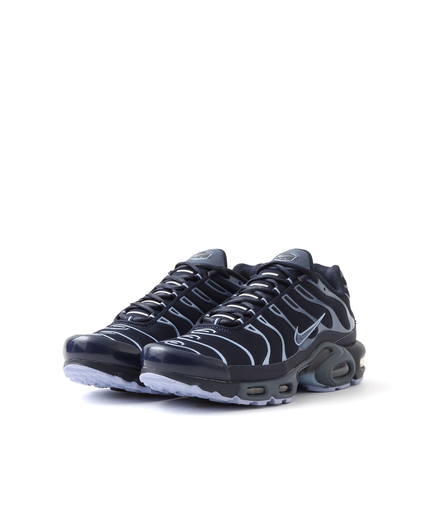NIKE AIR MAX PLUS OBSIDIAN/DIFFUSED BLUE-ALUMINUM（ナイキ エア